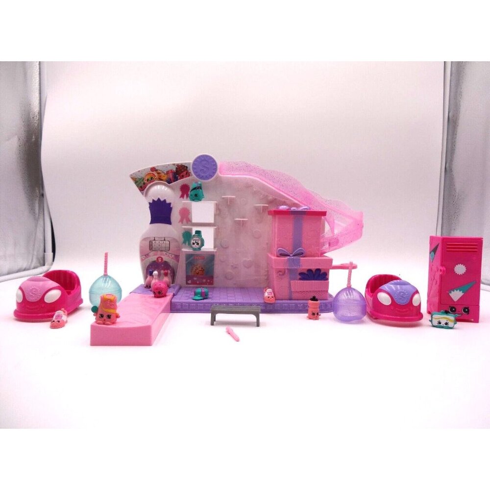 Moose Shopkins Party Game Arcade Bowling Alley Playset Figures  Bumpercar‎